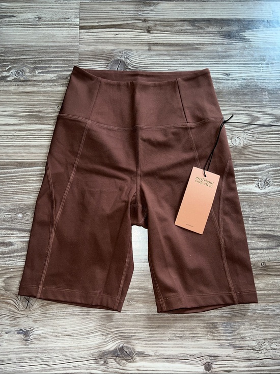 girlfriend collective Pants - Girlfriend Collective High-Rise Bike Short Brown Size Small NWT